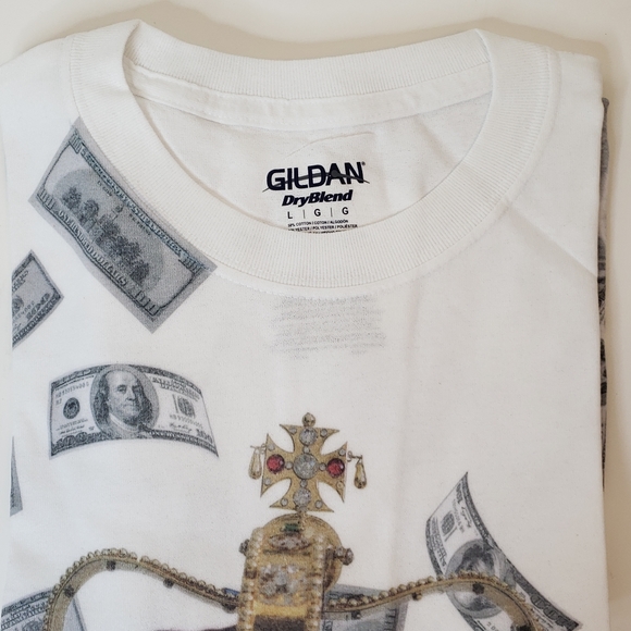 nwt Cat t-shirt Notorious B.I.G Biggie Smalls Hip Hop Rapper Gangster Thug Kitty - Picture 6 of 10